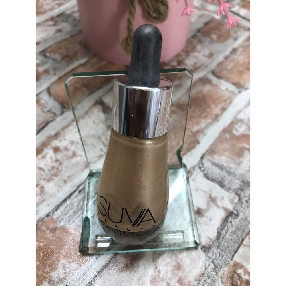 SUVA Beauty Liquid Chrome Illuminating Drops Trust Fund 0.5floz/15mL No Box